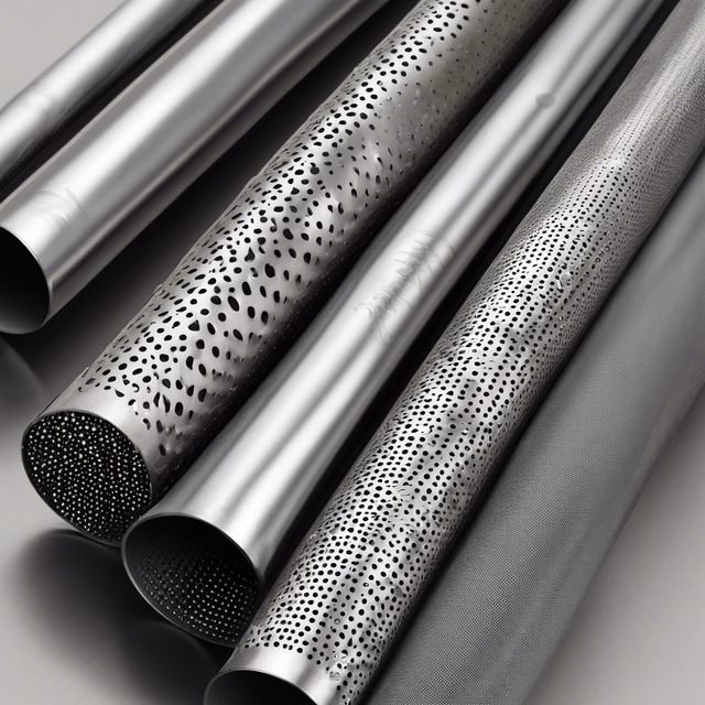 Perforated Threaded Stainless Steel Pipe