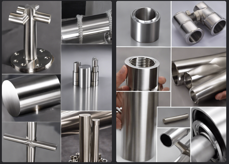 Application of Brushed Stainless Steel Fitting