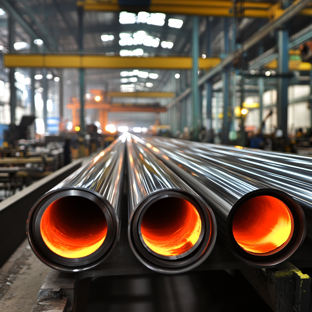 Production process of stainless steel welded pipe