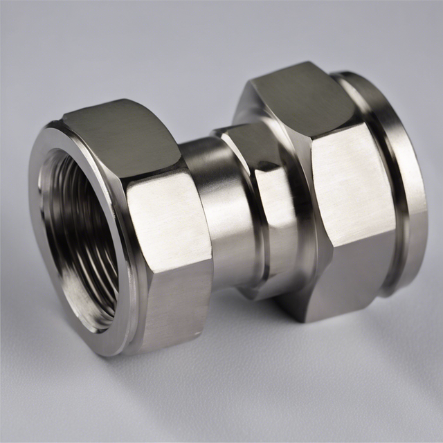 Polished Hydraulic Stainless Steel Fitting